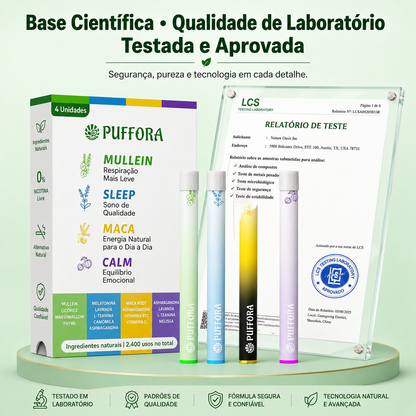 Puffora - Difusor Herbal – Energia & Foco