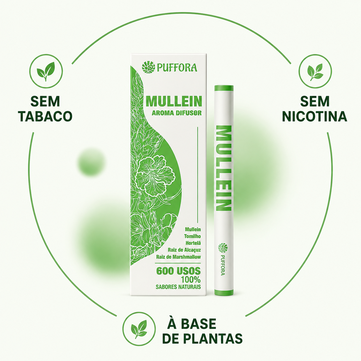 Puffora - Tecnologia herbal 4 em 1 - Uma nova forma de mudar de habito