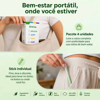 Puffora - Difusor Herbal – Energia & Foco