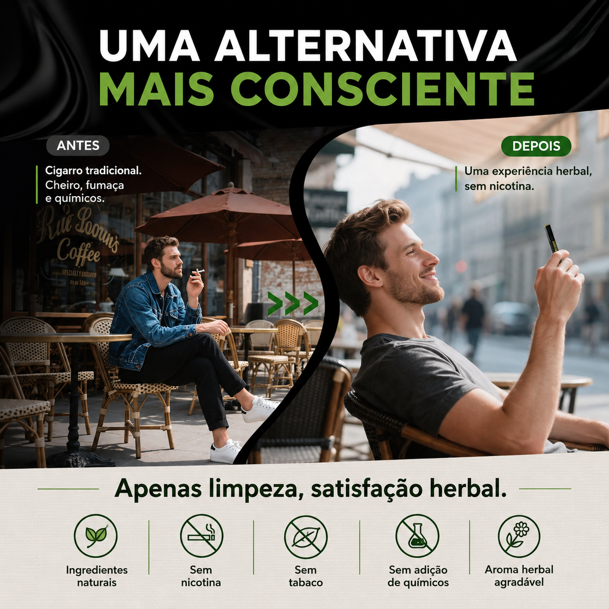 Puffora - Difusor Herbal – Energia & Foco