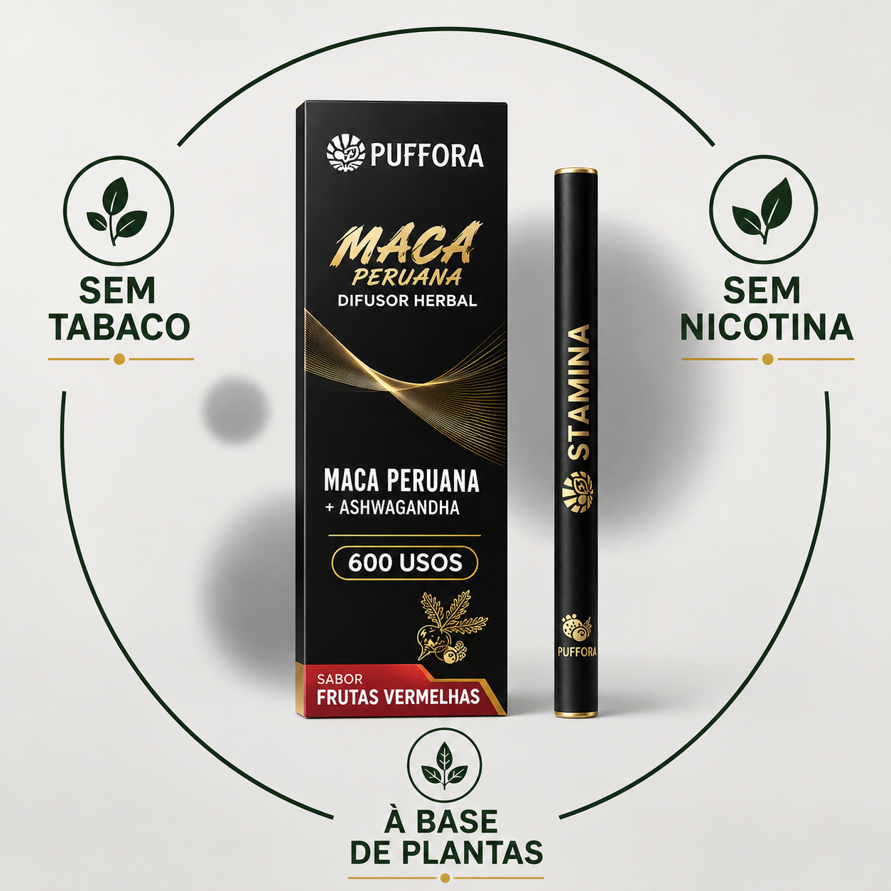 Puffora - Difusor Herbal – Energia & Foco