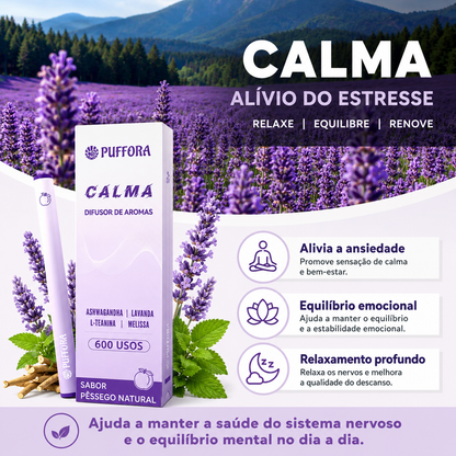 Puffora – Difusor Herbal - Relaxamento e Bem-Estar Diário